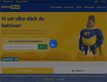 Tablet Screenshot of dackteam.se